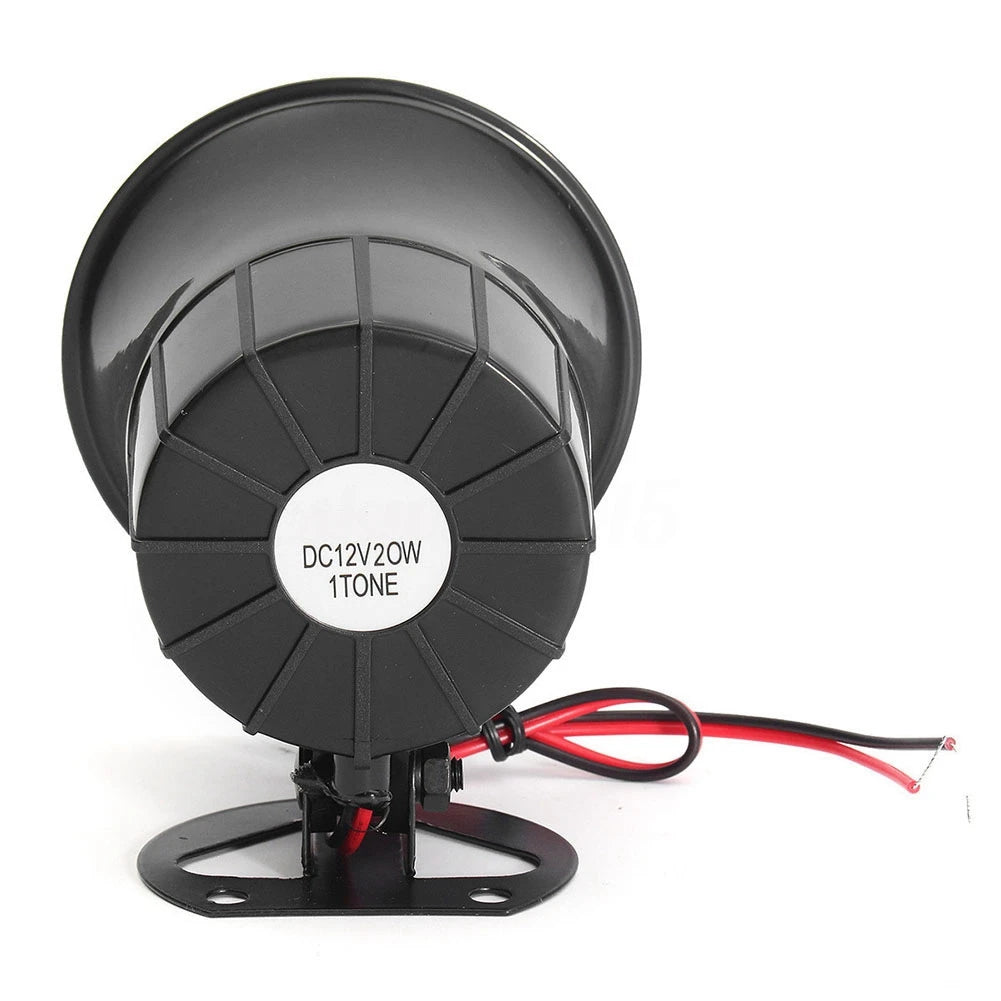 12V 20W Car Truck RV Air Electric Siren Horn Speaker Van PA Loud Sound