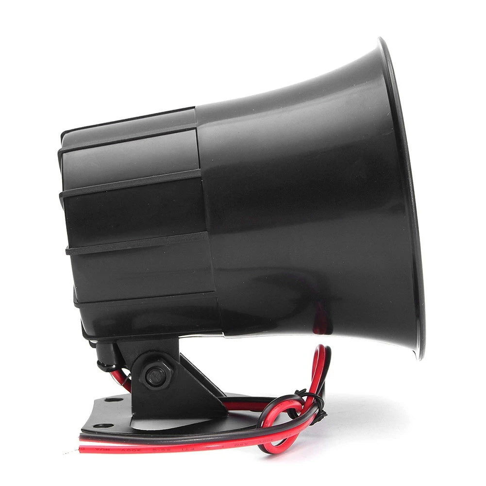 12V 20W Car Truck RV Air Electric Siren Horn Speaker Van PA Loud Sound